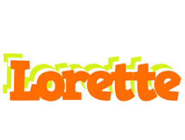 Lorette healthy logo