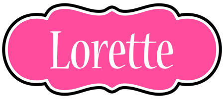 Lorette invitation logo