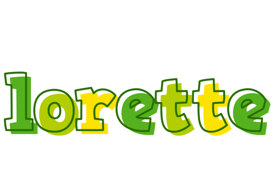 Lorette juice logo