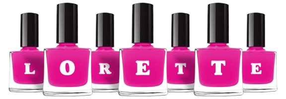 Lorette nails logo