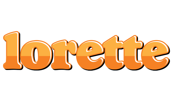 Lorette orange logo