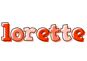 Lorette paint logo