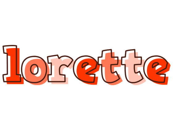 Lorette paint logo