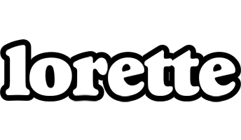 Lorette panda logo