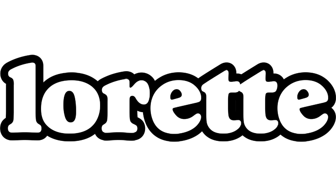 Lorette panda logo