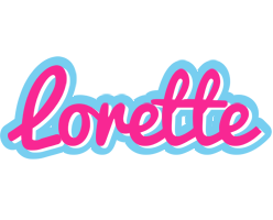 Lorette popstar logo