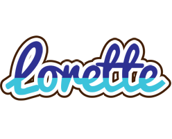 Lorette raining logo