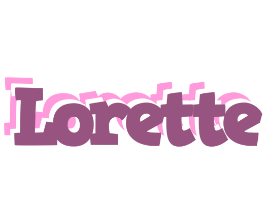 Lorette relaxing logo