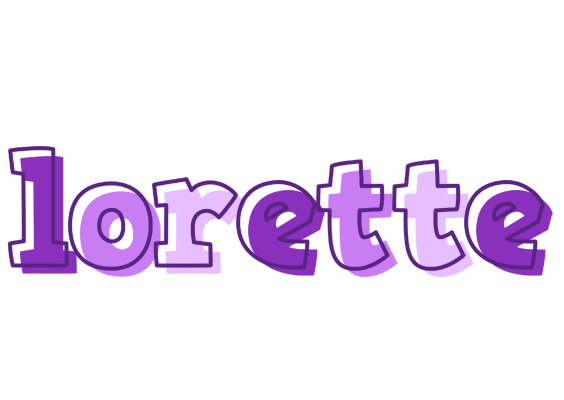 Lorette sensual logo
