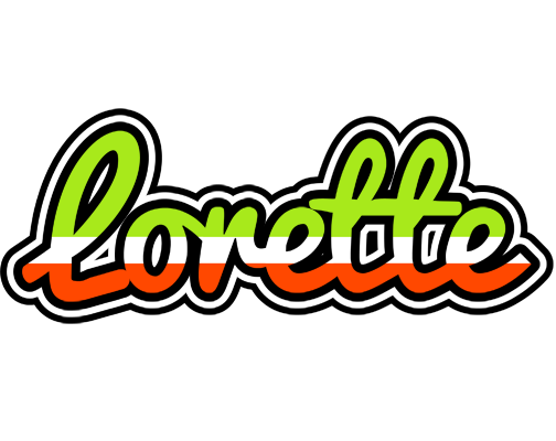 Lorette superfun logo