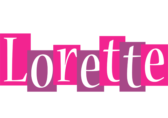 Lorette whine logo
