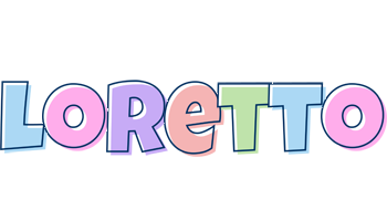 Loretto pastel logo