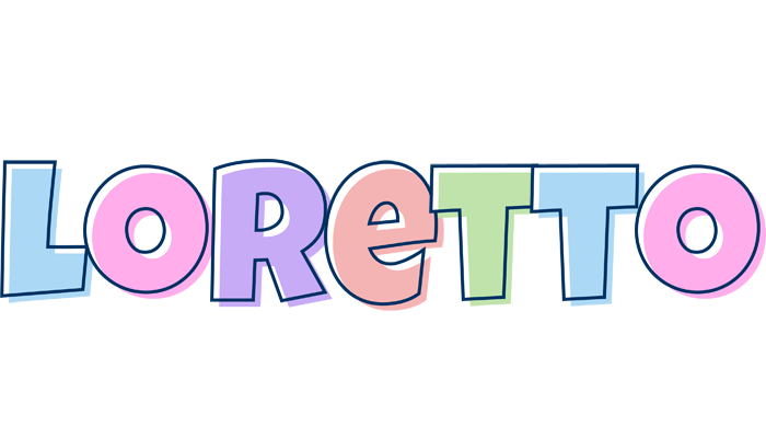 Loretto pastel logo