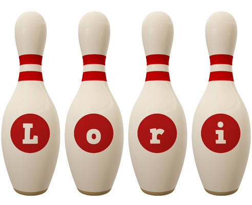 Lori bowling-pin logo
