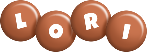Lori candy-brown logo