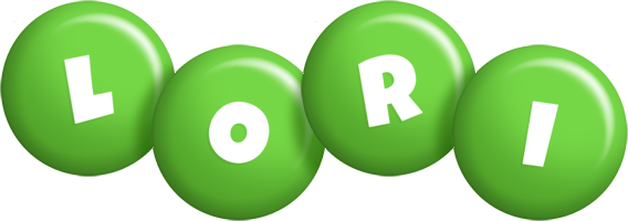 Lori candy-green logo