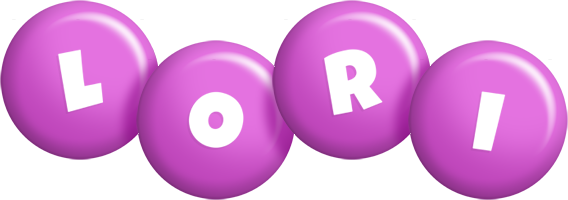 Lori candy-purple logo