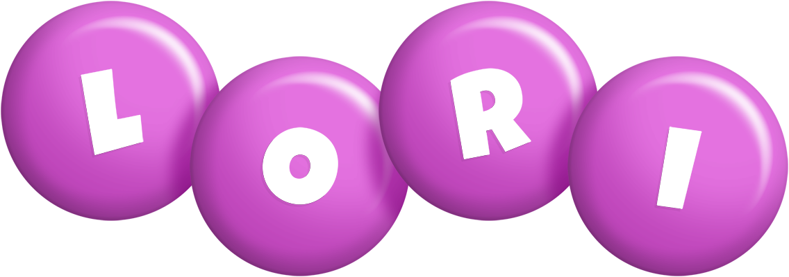 Lori candy-purple logo