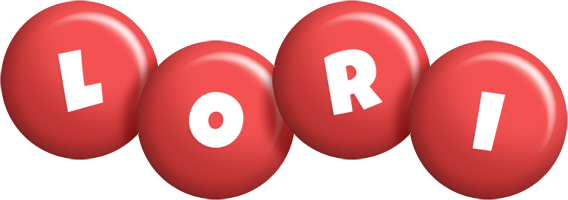 Lori candy-red logo
