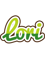 Lori golfing logo