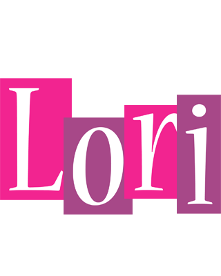 Lori whine logo