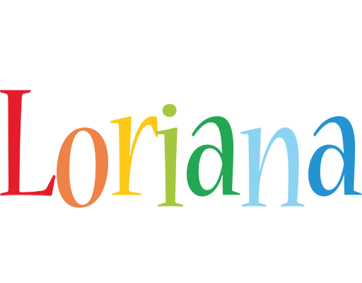Loriana birthday logo