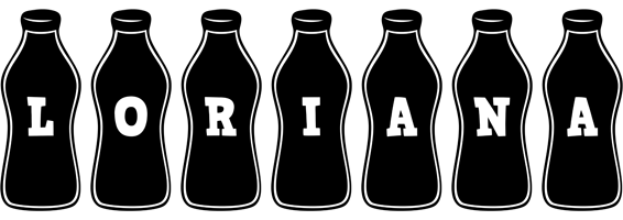 Loriana bottle logo