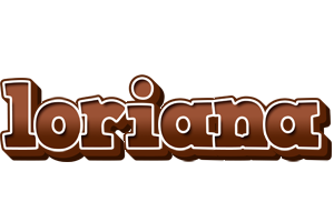 Loriana brownie logo