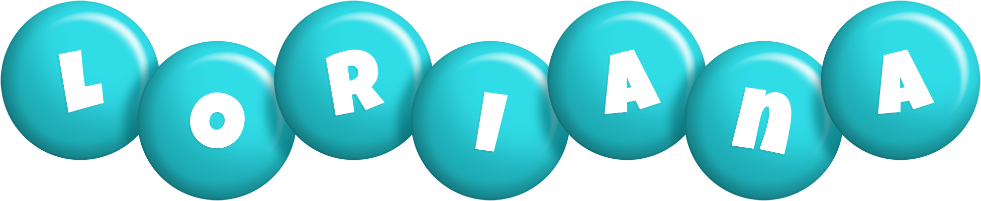Loriana candy-azur logo
