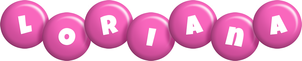 Loriana candy-pink logo