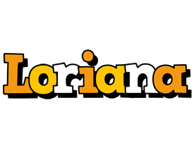 Loriana cartoon logo