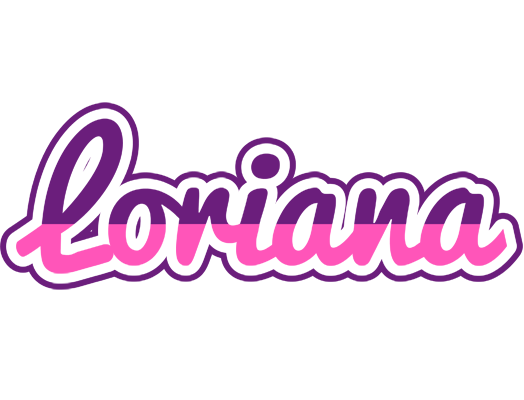 Loriana cheerful logo