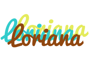 Loriana cupcake logo