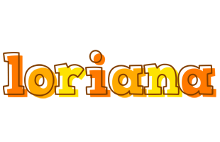 Loriana desert logo