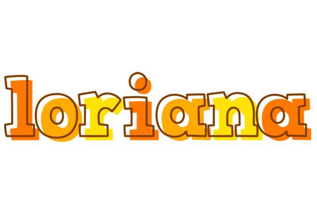 Loriana desert logo