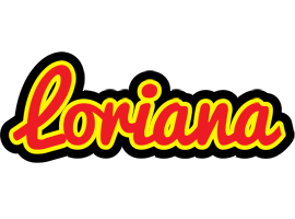 Loriana fireman logo