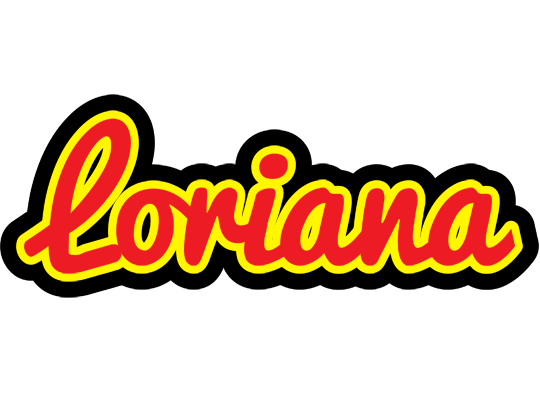 Loriana fireman logo