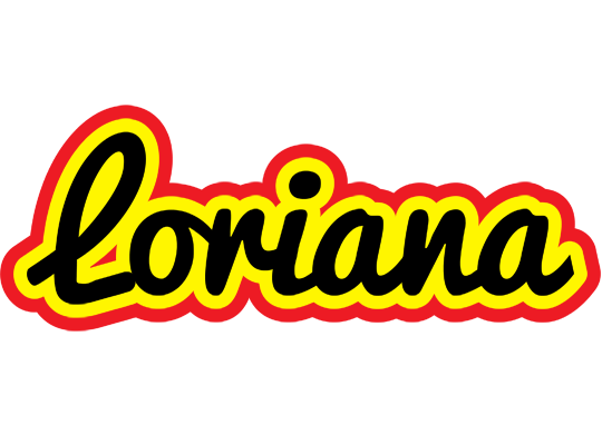 Loriana flaming logo