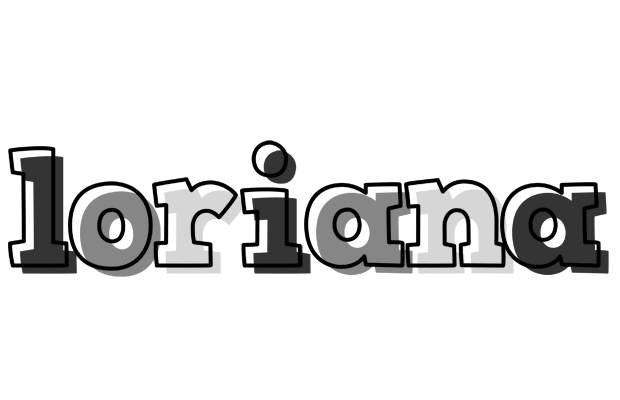Loriana night logo