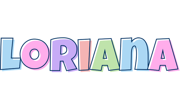 Loriana pastel logo