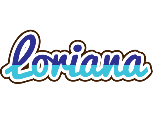 Loriana raining logo