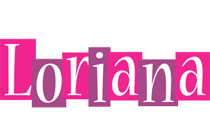 Loriana whine logo