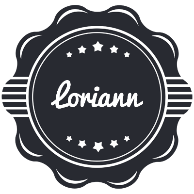 Loriann badge logo