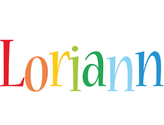 Loriann birthday logo