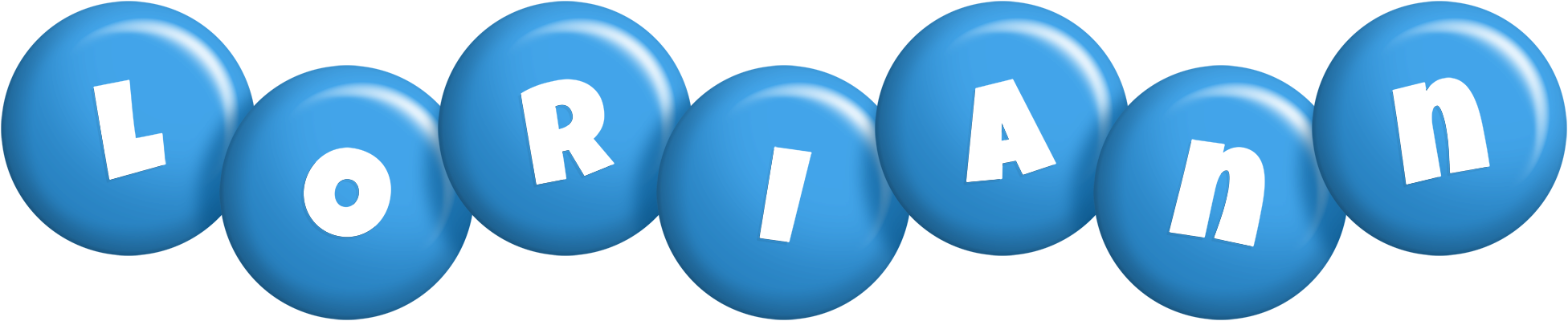Loriann candy-blue logo