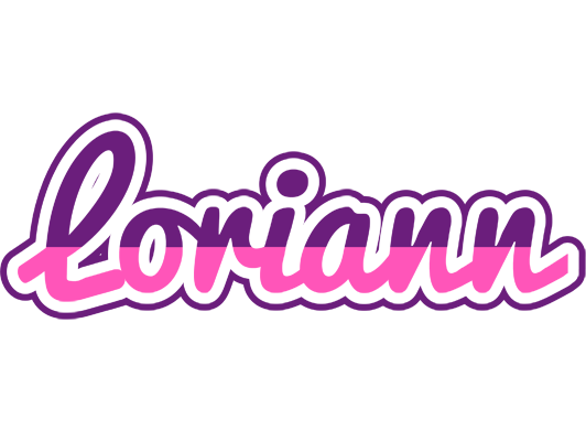 Loriann cheerful logo