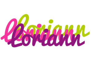 Loriann flowers logo