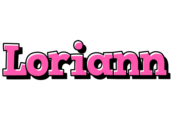 Loriann girlish logo
