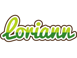 Loriann golfing logo