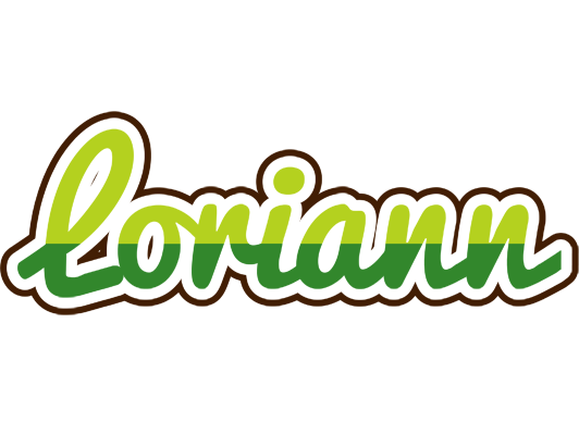 Loriann golfing logo